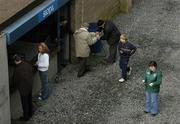 25 February 2007; GAA supporters make tea and buy items from the stadium shop before the game. Allianz National Football League, Division 1A, Round 3, Fermanagh v Kerry, Kingspan Breffni Park, Cavan. Picture Credit: Brendan Moran / SPORTSFILE