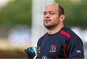 25 September 2014; Ulster's Rory Best before squad training ahead of their Guinness PRO12, Round 4, match against Zebre on Saturday. Ulster Rugby Squad Training, Kingspan Stadium, Ravenhill Park, Belfast, Co. Antrim. Picture credit: John Dickson / SPORTSFILE