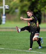 25 September 2014; Ulster's Paddy Jackson in action during squad training ahead of their Guinness PRO12, Round 4, match against Zebre on Saturday. Ulster Rugby Squad Training, Kingspan Stadium, Ravenhill Park, Belfast, Co. Antrim. Picture credit: John Dickson / SPORTSFILE