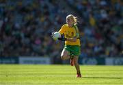 21 September 2014; Leah Brady, St Mary’s NS, Co. Cavan, representing Donegal, during the INTO/RESPECT Exhibition GoGames. Croke Park, Dublin. Picture credit: Ray McManus / SPORTSFILE