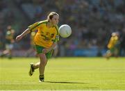 21 September 2014; Sinéad McNabola, Mohill NS, Co. Leitrim, representing Donegal, during the INTO/RESPECT Exhibition GoGames. Croke Park, Dublin. Picture credit: Ray McManus / SPORTSFILE