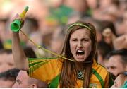 21 September 2014; A Donegal supporter during a game. GAA Football All Ireland Senior Championship Final, Kerry v Donegal. Croke Park, Dublin. Picture credit: Piaras Ó Mídheach / SPORTSFILE