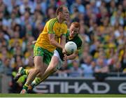 21 September 2014; Colm McFadden, Donegal, in action against Johnny Buckley, Kerry. GAA Football All Ireland Senior Championship Final, Kerry v Donegal. Croke Park, Dublin. Picture credit: Brendan Moran / SPORTSFILE