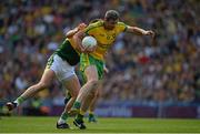 21 September 2014; Christy Toye, Donegal, in action against Anthony Maher, Kerry. GAA Football All Ireland Senior Championship Final, Kerry v Donegal. Croke Park, Dublin. Picture credit: Brendan Moran / SPORTSFILE