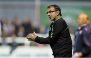 26 September 2014; Pat Fenlon, Shamrock Rovers manager. SSE Airtricity League Premier Division, St Patrick's Athletic v Shamrock Rovers, Richmond Park, Dublin. Picture credit: David Maher / SPORTSFILE