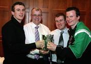 3 March 2007; The McCartan Family, Eoin, James Senior, James Junior, and Daniel, during the Captains Table Dinner, at the close of the 2007 Sigerson Cup. Queen's University, Belfast, Co. Antrim. Picture credit: Oliver McVeigh / SPORTSFILE