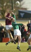 7 March 2004; Kevin Walsh of Galway in action against John Quaine of Limerick during the Allianz Football League Division 1B Round 4 match between Galway and Limerick at Duggan Park in Ballinasloe, Galway. Photo by Pat Murphy/Sportsfile