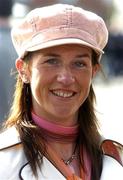 18 March 2004; Racegoer Mary Carthy, from Castlebellingham, Co. Louth, prior to racing on Day Three of the Cheltenham Racing Festival at Prestbury Park in Cheltenham, England. Photo by Damien Eagers/Sportsfile