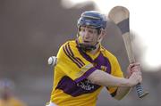4 March 2007; Rory Jacob, Wexford. Allianz National Hurling League, Division 1A Round 2, Clare v Wexford, Cusack Park, Ennis, Co. Clare. Picture credit: Ray McManus / SPORTSFILE