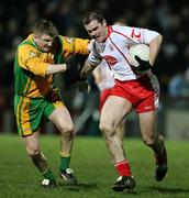 10 March 2007; Paul Rouse, Tyrone, in action against Paddy McConigley, Donegal. Allianz National Football League, Division 1A Round 4, Tyrone v Donegal, Healy Park, Omagh, Co. Tyrone. Picture credit: Oliver McVeigh / SPORTSFILE