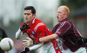 11 March 2007; Shane Lennon, Louth, in action against Donal O'Donoghue, Westmeath. Allianz National Football League, Division 1B Round 4, Louth v Westmeath, St. Brigid's Park, Dowdallshill Dundalk, Co. Louth. Photo by Sportsfile
