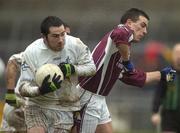 11 March 2007; Kevin O Neill, Kildare, in action against Padraic Joyce, Galway. Allianz National Football League, Division 1B Round 4, Galway v Kildare, Pearse Stadium, Galway. Picture credit: Ray Ryan / SPORTSFILE