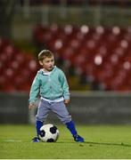 26 September 2014; Caleb Murray, aged 4, son of Cork City's Dan Murray, after the game. SSE Airtricity League Premier Division, Cork City v Sligo Rovers. Turner's Cross, Cork. Picture credit: Diarmuid Greene / SPORTSFILE