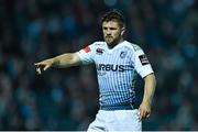 26 September 2014; Lewis Jones, Cardiff Blues. Guinness PRO12, Round 4, Leinster v Cardiff Blues, RDS, Ballsbridge, Dublin. Picture credit: Ramsey Cardy / SPORTSFILE