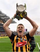 27 September 2014; Lester Ryan, Kilkenny, celebrates with the Liam MacCarthy cup following his side's victory. GAA Hurling All Ireland Senior Championship Final Replay, Kilkenny v Tipperary. Croke Park, Dublin. Picture credit: Stephen McCarthy / SPORTSFILE