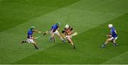 27 September 2014; Pádraig Walsh, Kilkenny, in action against Tipperary players, left to right, James Woodlock, Cathal Barrett, and Gear—id Ryan. GAA Hurling All Ireland Senior Championship Final Replay, Kilkenny v Tipperary. Croke Park, Dublin. Picture credit: Dáire Brennan / SPORTSFILE