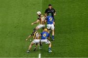 27 September 2014; Referee Brian Gavin throws the ball in between Conor Fogarty, left, and Michael Fennelly, Kilkenny, and Shane McGrath, left, and James Woodlock, Tipperary. GAA Hurling All Ireland Senior Championship Final Replay, Kilkenny v Tipperary. Croke Park, Dublin. Picture credit: Dáire Brennan / SPORTSFILE