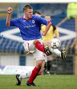 24 February 2007; Peter Thompson, Linfield. Irish League, Linfield v Donegal Celtic, Windsor Park, Belfast, Co Antrim. Picture Credit: Oliver McVeigh / SPORTSFILE