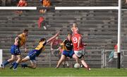 28 September 2014; Stephen Broderick, Ballintubber, scores his side's fifth goal. Mayo County Senior Football Championship, Semi-Final, Ballintubber v Knockmore , Elverys MacHale Park, Castlebar, Co. Mayo. Picture credit: David Maher / SPORTSFILE