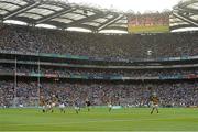 27 September 2014; A general view of the INTO/RESPECT Exhibition GoGames during half-time. Croke Park, Dublin. Picture credit: Brendan Moran / SPORTSFILE