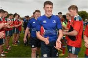 27 September 2014; Kevin Dolan, Leinster. Under 18 Club Interprovincial, Munster v Leinster. Waterpark RFC, Waterford. Picture credit: Ramsey Cardy / SPORTSFILE