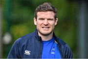 29 September 2014; Leinster's Gordon D'Arcy arrives for  squad training ahead of their Guinness Pro 12, Round 5, match against Munster on Saturday. Leinster Rugby Squad Training, Rosemount, UCD, Belfield, Dublin. Picture credit: Ramsey Cardy / SPORTSFILE