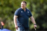 29 September 2014; Leinster head coach Matt O'Connor during squad training ahead of their Guinness Pro 12, Round 5, match against Munster on Saturday. Leinster Rugby Squad Training, Rosemount, UCD, Belfield, Dublin. Picture credit: Ramsey Cardy / SPORTSFILE