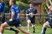 29 September 2014; Leinster captain Jamie Heaslip during squad training ahead of their Guinness Pro 12, Round 5, match against Munster on Saturday. Leinster Rugby Squad Training, Rosemount, UCD, Belfield, Dublin. Picture credit: Ramsey Cardy / SPORTSFILE