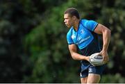 29 September 2014; Leinster's Adam Byrne in action during squad training ahead of their Guinness Pro 12, Round 5, match against Munster on Saturday. Leinster Rugby Squad Training, Rosemount, UCD, Belfield, Dublin. Picture credit: Ramsey Cardy / SPORTSFILE