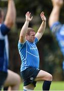 29 September 2014; Leinster's Sean Cronin during squad training ahead of their Guinness Pro 12, Round 5, match against Munster on Saturday. Leinster Rugby Squad Training, Rosemount, UCD, Belfield, Dublin. Picture credit: Ramsey Cardy / SPORTSFILE