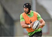 29 September 2014; Connacht's John Muldoon in action during squad training ahead of their Guinness Pro 12, Round 5, match against Cardiff Blues on Friday. Connacht Rugby Squad Training, Rosemount, Sportsground, Galway. Picture credit: Barry Cregg / SPORTSFILE