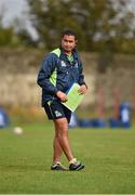 29 September 2014; Connacht head coach Pat Lam during squad training ahead of their Guinness Pro 12, Round 5, match against Cardiff Blues on Friday. Connacht Rugby Squad Training, Rosemount, Sportsground, Galway. Picture credit: Barry Cregg / SPORTSFILE
