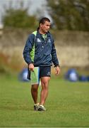 29 September 2014; Connacht head coach Pat Lam during squad training ahead of their Guinness Pro 12, Round 5, match against Cardiff Blues on Friday. Connacht Rugby Squad Training, Rosemount, Sportsground, Galway. Picture credit: Barry Cregg / SPORTSFILE