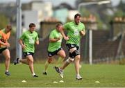29 September 2014; Connacht's Eoin McKeon in action during squad training ahead of their Guinness Pro 12, Round 5, match against Cardiff Blues on Friday. Connacht Rugby Squad Training, Rosemount, Sportsground, Galway. Picture credit: Barry Cregg / SPORTSFILE