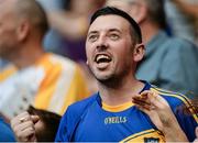 27 September 2014; A Tipperary supporter during the game. GAA Hurling All Ireland Senior Championship Final Replay, Kilkenny v Tipperary. Croke Park, Dublin. Picture credit: Piaras Ó Mídheach / SPORTSFILE