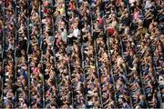 27 September 2014; Kilkenny and Tipperary supporters during the game. GAA Hurling All Ireland Senior Championship Final Replay, Kilkenny v Tipperary. Croke Park, Dublin. Picture credit: Pat Murphy / SPORTSFILE