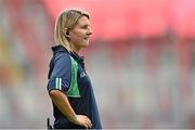 28 September 2014; Fermanagh manager Lisa Woods. TG4 All-Ireland Ladies Football Intermediate Championship Final, Down v Fermanagh. Croke Park, Dublin. Picture credit: Ramsey Cardy / SPORTSFILE