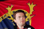 27 February 2007; Marcus Horan at the Munster Rugby Supporters Club question and answer night at Dolan's Bar, Limerick. Picture credit: Kieran Clancy / SPORTSFILE