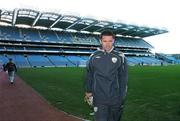 20 March 2007; Republic of Ireland's Robbie Keane at the end of squad training. Croke Park, Dublin. Picture credit: David Maher / SPORTSFILE