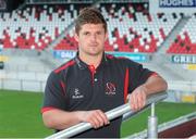 30 September 2014; Ulster's Ruaidhri Murphy during a press conference ahead of their Guinness PRO12 Round 5 match against Edinburgh on Friday. Ulster Rugby Press Conference, Kingspan Stadium, Ravenhill Park, Belfast. Picture credit: John Dickson / SPORTSFILE