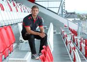 30 September 2014; Ulster's Chris Henry during a press conference ahead of their Guinness PRO12 Round 5 match against Edinburgh on Friday. Ulster Rugby Press Conference, Kingspan Stadium, Ravenhill Park, Belfast. Picture credit: John Dickson / SPORTSFILE
