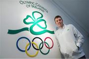 30 September 2014; The Olympic Council of Ireland, in association with the IOC’s Olympic Solidarity programme, has announced scholarship support worth over €100,000 to help selected Irish athletes prepare for the Rio Olympic Games. Eight athletes in seven sports will benefit from the scholarship scheme, which will give the nominated athletes a monthly grant towards vital training and preparation costs in their quest to qualify for the Olympic Games in Rio 2016. In attendance at the announcement is Liam Jegou, slalom canoe. Rio Olympic Scholarship Presentation by The Olympic Council of Ireland, Olympic House, Harbour Road, Howth, Co. Dublin. Picture credit: Brendan Moran / SPORTSFILE