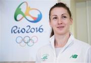 30 September 2014; The Olympic Council of Ireland, in association with the IOC’s Olympic Solidarity programme, has announced scholarship support worth over €100,000 to help selected Irish athletes prepare for the Rio Olympic Games. Eight athletes in seven sports will benefit from the scholarship scheme, which will give the nominated athletes a monthly grant towards vital training and preparation costs in their quest to qualify for the Olympic Games in Rio 2016. In attendance at the announcement is Chloe Magee, badminton. Rio Olympic Scholarship Presentation by The Olympic Council of Ireland, Olympic House, Harbour Road, Howth, Co. Dublin. Picture credit: Brendan Moran / SPORTSFILE