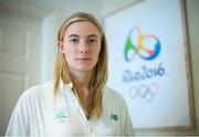 30 September 2014; The Olympic Council of Ireland, in association with the IOC’s Olympic Solidarity programme, has announced scholarship support worth over €100,000 to help selected Irish athletes prepare for the Rio Olympic Games. Eight athletes in seven sports will benefit from the scholarship scheme, which will give the nominated athletes a monthly grant towards vital training and preparation costs in their quest to qualify for the Olympic Games in Rio 2016. In attendance at the announcement is Natalya Coyle, modern pentathlon. Rio Olympic Scholarship Presentation by The Olympic Council of Ireland, Olympic House, Harbour Road, Howth, Co. Dublin. Picture credit: Brendan Moran / SPORTSFILE