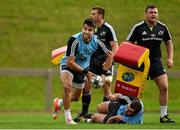 30 September 2014; Munster's Conor Murray in action during squad training ahead of their Guinness PRO12, Round 5, match against Leinster on Saturday. Munster Rugby Squad Training, University of Limerick, Limerick. Picture credit: Diarmuid Greene / SPORTSFILE
