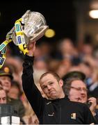 27 September 2014; Tommy Walsh, Kilkenny, lifts the Liam MacCarthy cup. GAA Hurling All Ireland Senior Championship Final Replay, Kilkenny v Tipperary. Croke Park, Dublin. Picture credit: Stephen McCarthy / SPORTSFILE