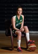 1 October 2014; Aoife Whelan, Meteors Basketball Club, during the launch of the Basketball Ireland 2014/2015 Season. As winter approaches, Ireland’s most popular indoor sport officially launched its new season today. Basketball clubs from around the country gathered at the National Basketball Arena in Tallaght for the launch of the national league season for 2014/2015. All the action gets underway this Saturday as 32 teams across 4 divisions fight it out to be the best basketballers in the country. Women’s Premier League and Cup Champions Team Montenotte get their account underway against Singleton Supervalu Brunell in a Cork derby while defending Men’s Champions Killester are away to DCU Saints. The draw for the National Cups also took place today. National Basketball Arena, Tallaght, Dublin. Picture credit: Brendan Moran / SPORTSFILE