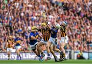 27 September 2014; Colin Fennelly, Kilkenny, in action against James Barry, left, and Brendan Maher, Tipperary. GAA Hurling All Ireland Senior Championship Final Replay, Kilkenny v Tipperary. Croke Park, Dublin. Picture credit: Stephen McCarthy / SPORTSFILE