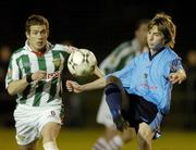 23 March 2007; Ronan Finn, UCD, in action against Joe Gamble, Cork City. eircom League Premier Division, University College Dublin v Cork City, Belfield Park, Dublin. Picture credit: Matt Browne / SPORTSFILE