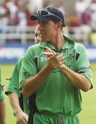 23 March 2007; Ireland's Trent Johnston salutes the fans after defeat to the West Indies. ICC Cricket World Cup, Group D, Ireland v West Indies, Sabina Park, Kingston, Jamaica. Picture credit: Pat Murphy / SPORTSFILE